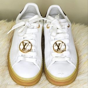Louis vuitton White Rubber shoes for women